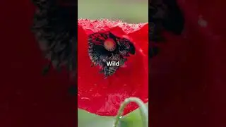 🌺🎨 Exploring Poppy Flowers: Nature's Vibrant Palette! #flowerfacts #rosebloom #facts #gardenlovers