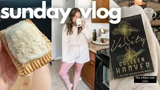 Sunday Vlog! Spend the Sunday with us, new books and grocery haul!