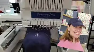 Brother PRX1055 Embroidery Machine at The Sewing House - embroider caps, jackets - ALL fabrics!