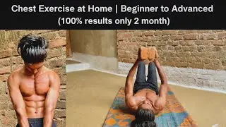Chest workout at home | chest exercise beginner to advanced | by vipinbaad 