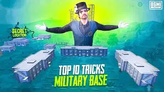 TOP 10 TIPS & TRICKS FOR🔥 Military Base MILITARY BASE IN PUBG MOBILE BGMI