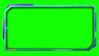 EPIC BORDER GREEN SCREEN OVERLAY/ USE CHROMA KEY/ FOR CONTENT CREATORS/ FREE DOWNLOAD