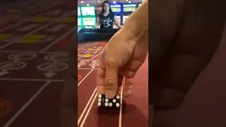 Dice setting in craps and does not make a difference. Or does it? #shorts #craps #dice