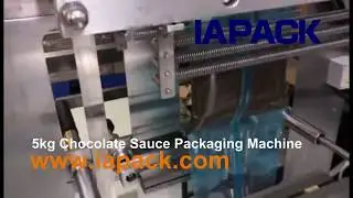 5kg chocolate sauce packing machine