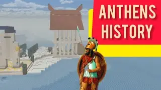 History of ancient Greek anthens ||. IN MINECRAFT ||. And rise of Romans @PuranajammnaGamingYTMCPE