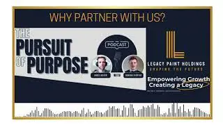 What makes Legacy Paint Holdings the right partner for your painting company?