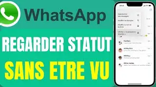 Comment Regarder Un Statut Whatsap Sans Etre Vu( En 2025) Tres Facile