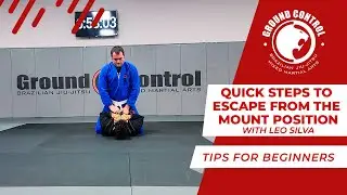Quick steps to escape from Mount position with Leo Silva.
