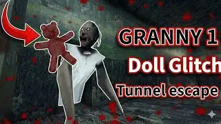 GRANNY 1 DOLL GLITCH 😱 | TUNNEL SCAPE HORROR GAMEPLAY 🔥 | #granny #tunnel #trendingvideo #viral 