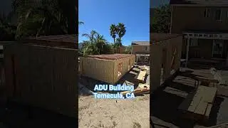 Ceiling joists on our ADU project #adu #contractor #temecula #murrieta #temeculavalley