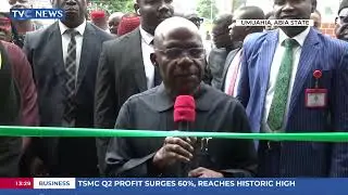 Gov Otti Inaugurates Solar Power Infrastructure At Specialist Hospital Umuahia