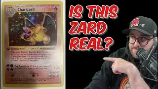 Is this 1st Edition Base Charizard Pokemon Card Real?