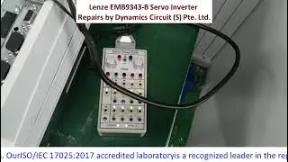 Lenze EMB9343-B Servo Inverter Repairs by Dynamics Circuit (S) Pte. Ltd.