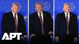 Трамп покачивается в такт заглавной песне на презентации &laquo;счетов Трампа&raquo;, а влияние Мелании вызыв...