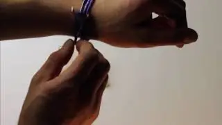 How to tie an anchor bracelet
