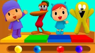 Wrong Colors Puzzles Pocoyo - Aprendamos Los Colores con Pocoyo - Videos For Kids