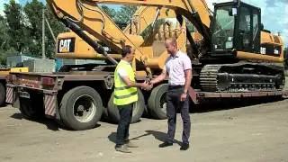Цеппелин Украина: Поставка спецтехники Caterpillar в Украину.