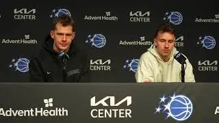 JAMES HILL SPORTS NBA ORLANDO MAGIC 128 NEW ORLEANS PELICANS 118 F MORTIZ & FRANZ WAGNER 1-11-26