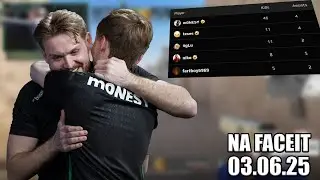МОНЕСИ ПОБИЛ РЕКОРД? НИКО В ШОКЕ! МОНЕСИ И НИКО КОШМАР NA FACEIT! CS2