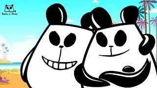 Panda A Panda | dibujos animados divertidos | video para ni&ntilde;os | promo | Pandatude | Kids