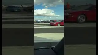 WHO WON V8 OR 🤖 ?? #mustang #hellcat #challenger #srt #dodge