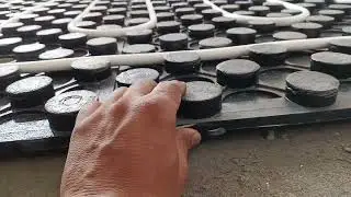 Under floor heating system 🤯