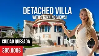 🌟 DETACHED VILLA WITH STUNNING SEA & SALT LAKE VIEWS | COSTA BLANCA PROPERTY TOUR🌟