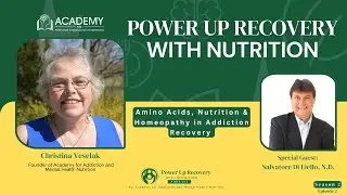Amino Acids, Nutrition & Homeopathy in Addiction Recovery with Salvatore Di Liello S2EO2