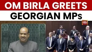 Parliament Diplomacy: Georgia Delegation Welcomed by Om Birla | Winter Session 2025