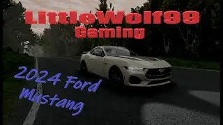 Street Racing in a 2024 Ford Mustang BeamNG drive