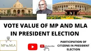 VOTE VALUE OF M P AND MLA / ARTICLE 55 /