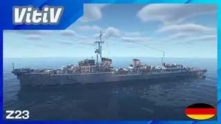 KMS Z23 - Type 1936A Destroyer - Minecraft