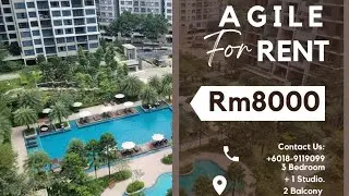 Agile Mont Kiara Lowrise Condo for Rent. 4 bedrooms.