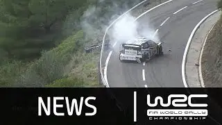 WRC News - RallyRACC - Rally de Espa&ntilde;a 2015: Power Stage/ Ogier CRASH