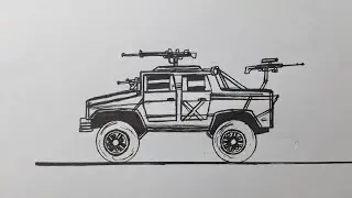 How to draw a war machine 