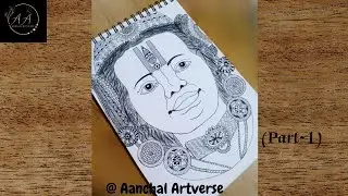 Mandala Art of Lord Ram (part-1) || Mandala art for Ram Navmi || Lord Ram || Mandala art || 