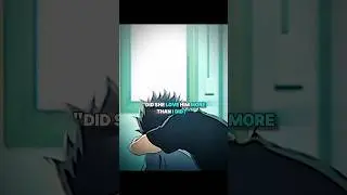 Did She Love Him More?। Kamin Song Anime Edit #shortsvideo #anime #quotes