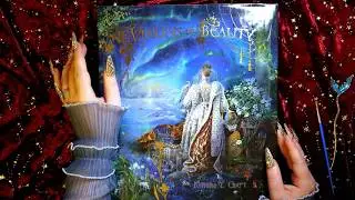 ASMR Visions of Beauty Art Book Page Turning, Tracing, Whispering