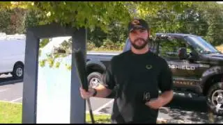 Guy takes a bat to the ribs wearing EvoShield