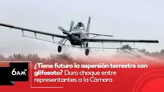 ¿Tiene futuro aspersión terrestre con glifosato? Duro choque entre representantes a la Cámara | 6AMW