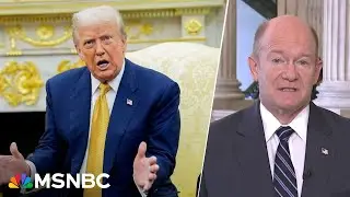 'Donny distraction': Sen. Coons RIPS Trump for dodging Epstein, reviving Russia probe