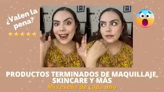 PRODUCTOS TERMINADOS DE MAQUILLAJE, SKINCARE Y MÁS | ¿ME GUSTARON? | ✨DIANARY✨