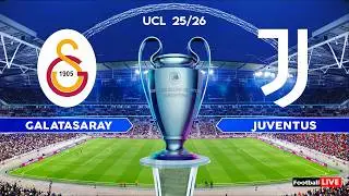 GALATASARAY vs JUVENTUS - UEFA Champions League 2026 | Full Match All Goals | Simulation PES