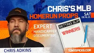 Homerun Hitlist | FREE MLB Prop Picks for Today, Saturday 8/16/25