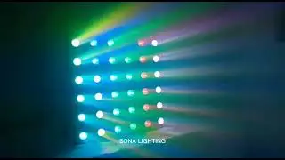 DMX RGB 3 IN 1 LED Matrix lighting