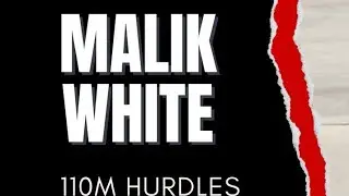 Malik White - 110 hurdles regionals prelimbs new pr 13.81 April 28,2023