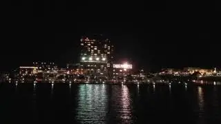 Downtown CDA at Night