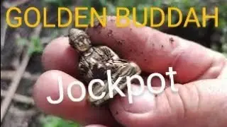 Golden Buddha found in Japanese Coconut Farm, Metal detecting and Treasure hunting