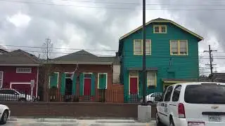 Some Colorful Buildings in New Orleans, Marigny