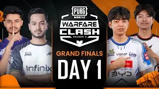 WARFARE CLASH S2 | GRAND FINAL DAY 1 | FT - #drs #t2k #4ye #hlx #4dm